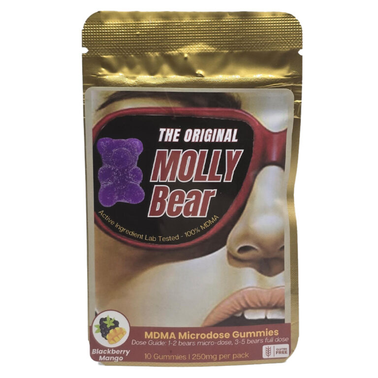 Buy Molly Bear MDMA Gummies – Blackberry Mango